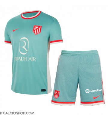 Atletico Madrid Seconda Maglia Bambino 2024-25 Manica Corta (+ Pantaloni corti)